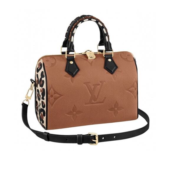 LOUIS VUITTON SPEEDY 25 WILD AT HEART Caramel Bag 🦄 Limited Edition - Picture 14 of 14